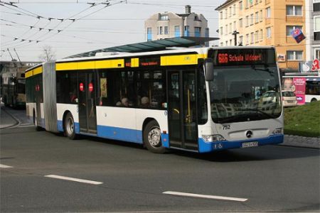 Obus in Solingen